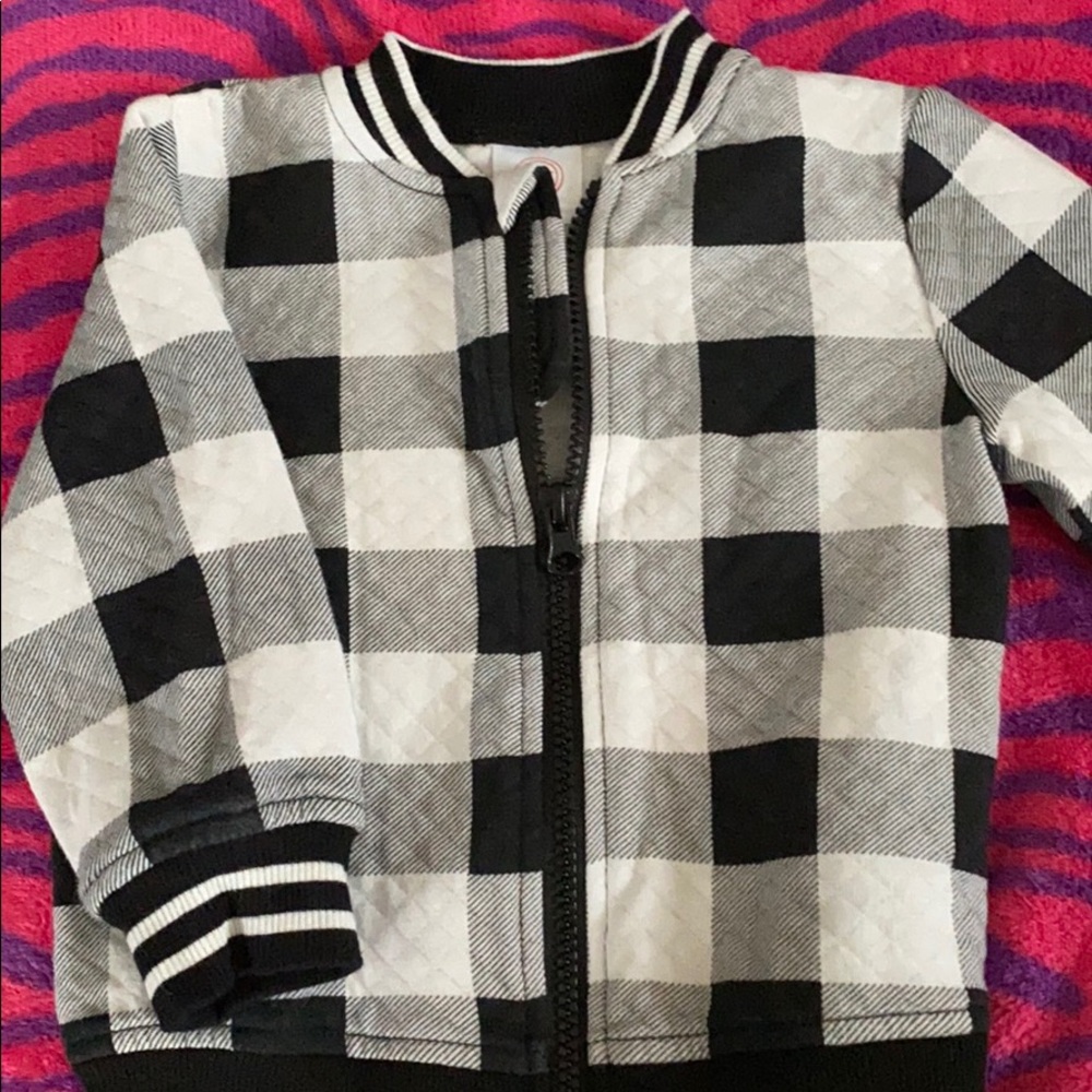 Long sleeve zip up sweater